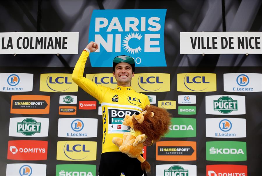 Quintana ganó la última etapa, pero Schachmann se quedó con la París-Niza