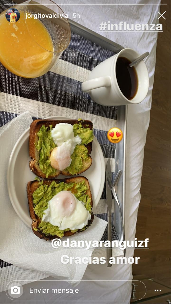 ¿Jorge Valdivia tiene influenza?