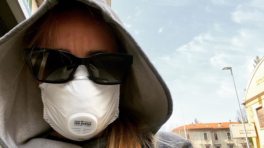 Esposa del “Papu” Gómez recorrió calles de Bérgamo y se encontró con desolador panorama