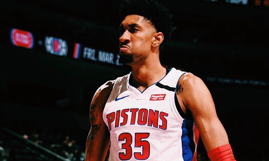 Christian Wood de Detroit Pistons ya está curado del coronavirus y fue dado de alta