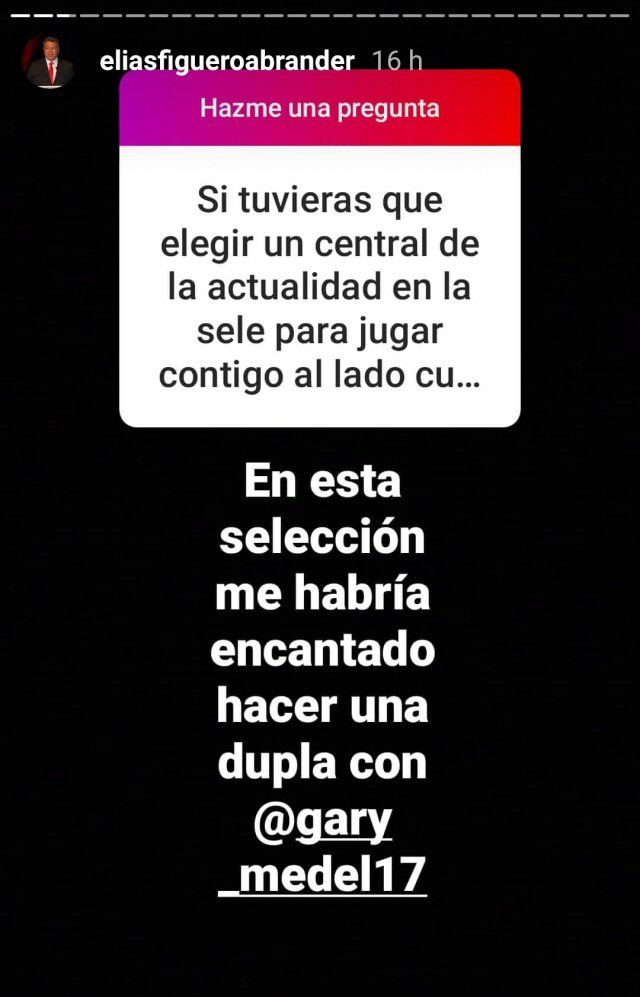 Elías Figueroa: En esta selección me habría encantado hacer dupla con Gary Medel