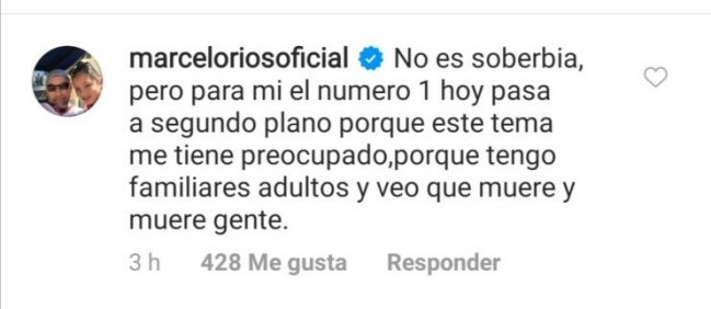 Marcelo Ríos y el coronavirus: “Esta huea de pandemia es terrible”