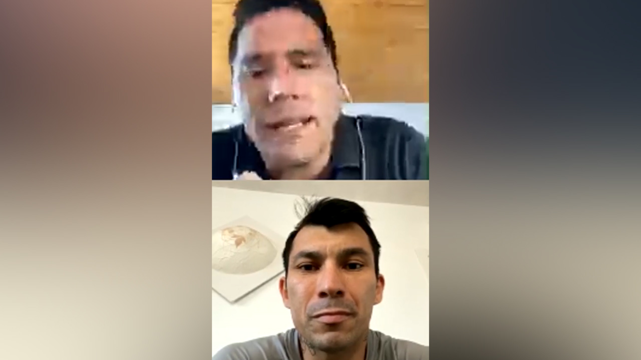 Gary Medel le contó a Francisco Saavedra como vive su cuarentena en Italia