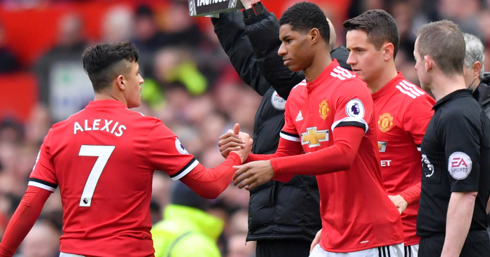 ¿Se olvidan de Alexis? Rashford espera con los brazos abiertos a Sancho
