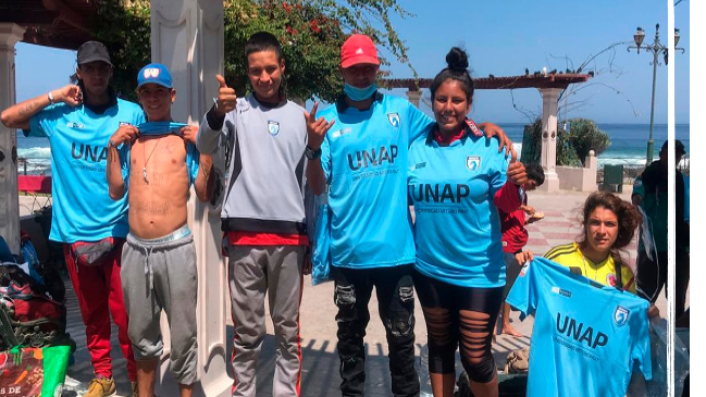 Deportes Iquique ayudó a hinchas de América de Cali varados en la ciudad