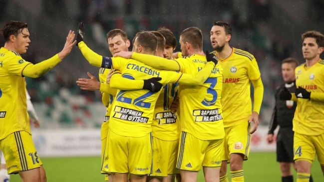 BATE Borisov logró su primer triunfo de la temporada en la liga bielorrusa