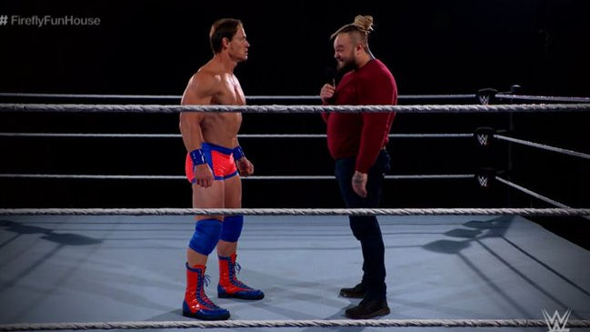 La peliculezca lucha en la que The Fiend sometió a John Cena en Wrestlemania