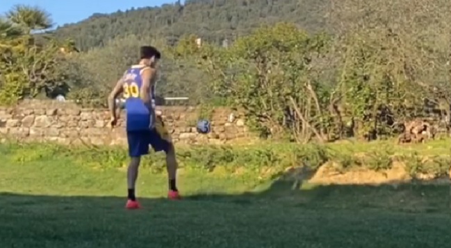 Erick Pulgar mostró su envidiable control de balón en cuarentena