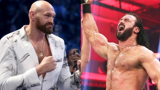Tyson Fury aceptó reto de Drew McIntyre, el nuevo campeón de WWE