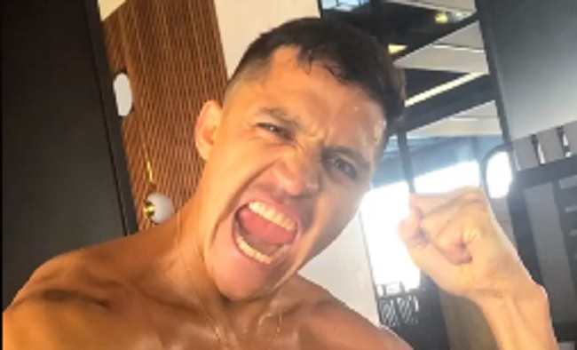 No se relaja: Alexis Sánchez entrena con intensidad a espera que vuelva el fútbol