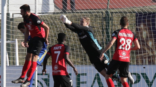 La ajustada victoria de Slavia Mozyr sobre BATE Borisov en semifinales de la Copa de Bielorrusia