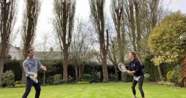 El exigente desafío de Andy Murray para realizar en pareja durante la cuarentena