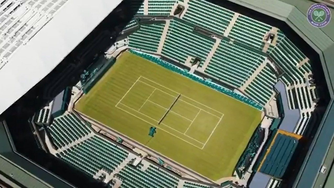 Wimbledon homenajeó a los trabajadores de la salud con la voz de Roger Federer