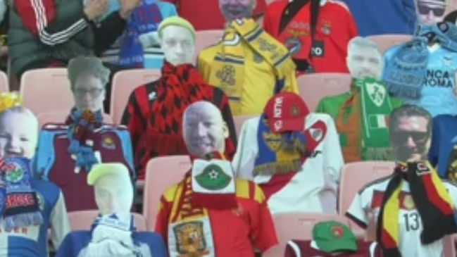 Los maniquíes del Dínamo Brest volvieron a colorear la liga bielorrusa