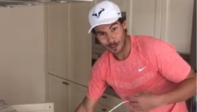 Rafael Nadal “desbordado” por los quehaceres del hogar: Sería más fácil entrenar tres horas de tenis