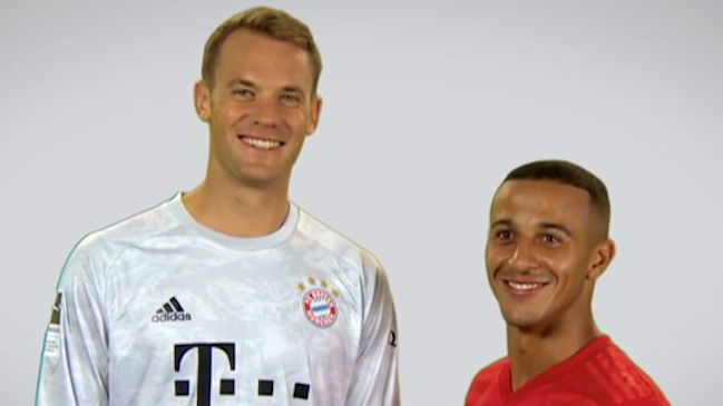 Las divertidas clases de español de Thiago Alcántara al alemán Manuel Neuer