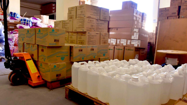 Lautaro Martínez volvió a donar insumos para hospitales de su natal Bahía Blanca