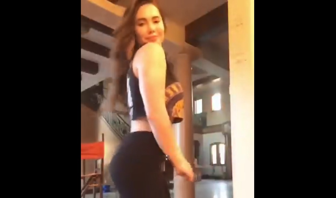 La medallista olímpica McKayla Maroney causó furor en Tik Tok al sumarse a osado desafío