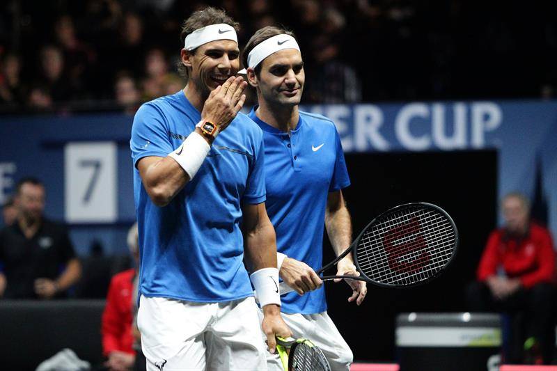 “¡Finally!”: La divertida reacción de Federer y Nadal luego conectarse por Instagram