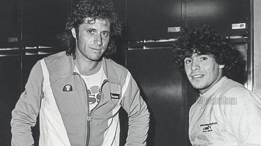 Maradona le dedicó un emotivo mensaje a su “querido” Guillermo Vilas