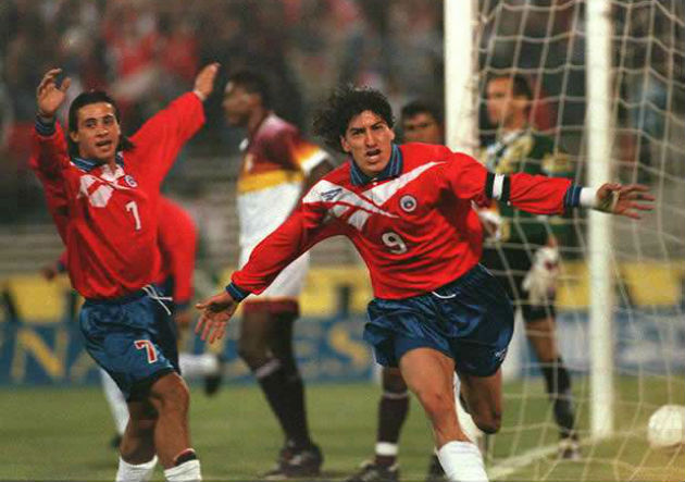 La noche soñada de Zamorano en el Monumental: Le marcó cinco goles a Venezuela en Clasificatorias