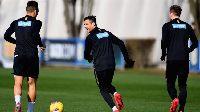 Inter de Milan y Alexis Sánchez volverán a los entrenamientos este martes