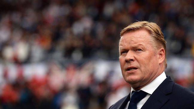 DT de Holanda Ronald Koeman fue hospitalizado por un problema al corazón