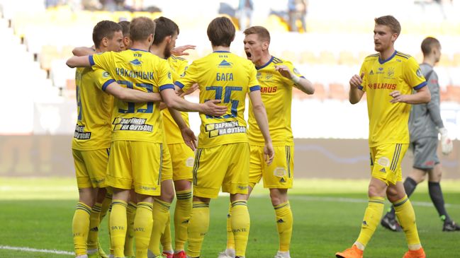 Bate Borisov se metió entre los primeros puestos de la liga bielorrusa tras vencer a Neman Grodno