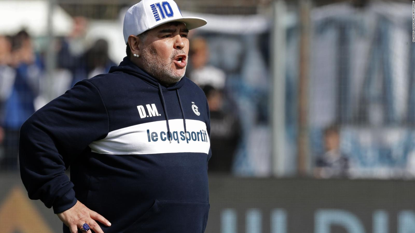 Pupilo de Diego Maradona en Gimnasia: Me parece que él no es quien arma el equipo, es más marketing