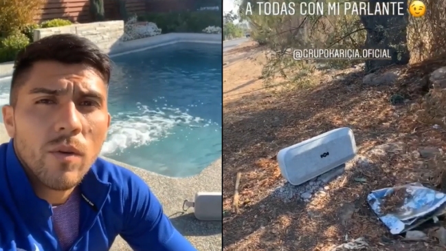 César Pinares mostró en Instagram qué hacía antes de ser detenido