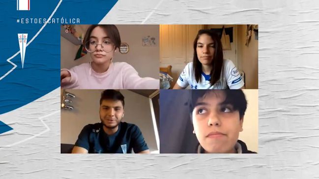 Jugadores de la UC compartieron con niños y niñas trans en el Día Internacional contra la LGTBIfobia