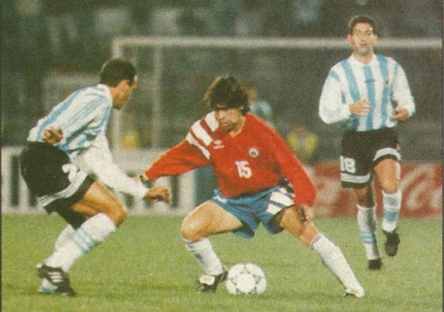 El día que Marcelo Salas debutó por Chile con un gol ante la Argentina de Maradona