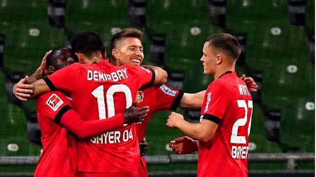 Revive el sólido triunfo del Leverkusen de Aránguiz sobre Werder Bremen en la liga alemana
