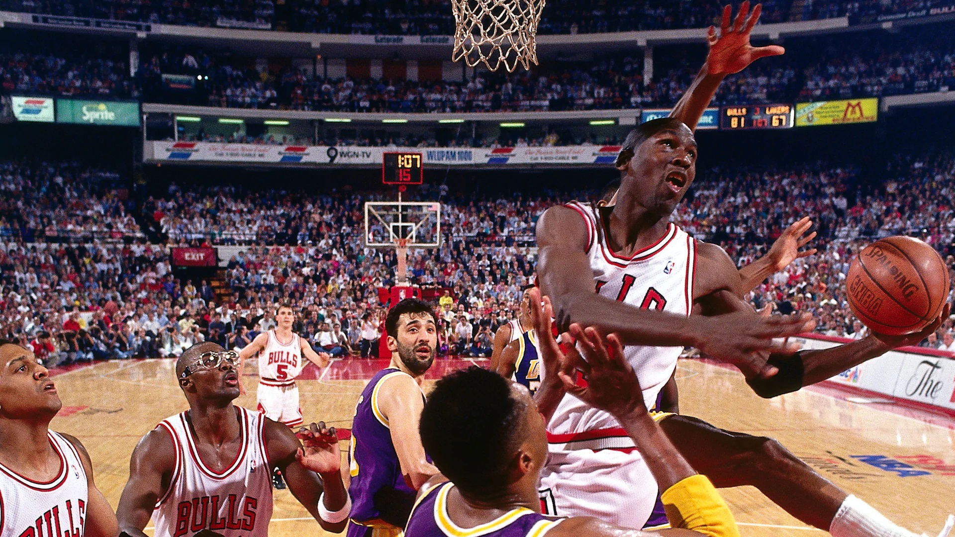 La NBA compiló las mejores jugadas de Michael Jordan en Chicago Bulls