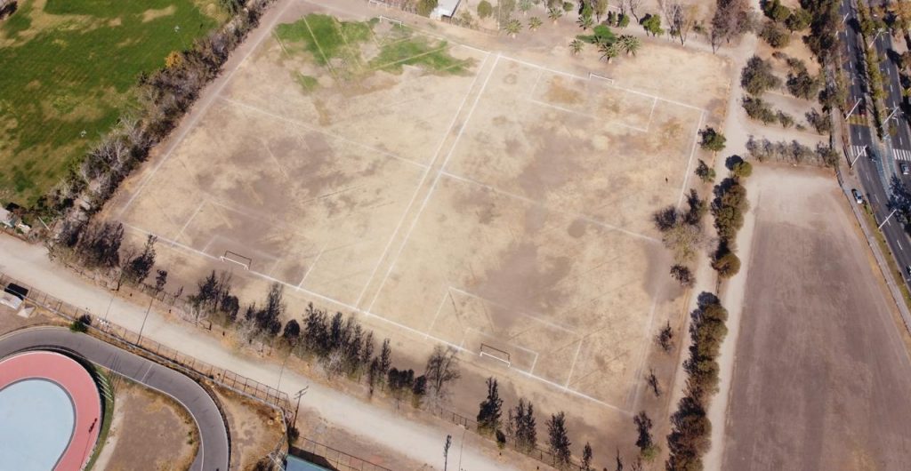 Ministerio de Deporte avanza en la construcción de la cancha de Hockey Césped