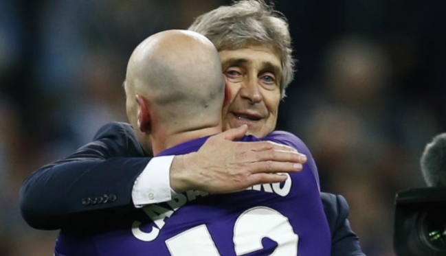 Willy Caballero recordó lealtad de Pellegrini en Manchester City