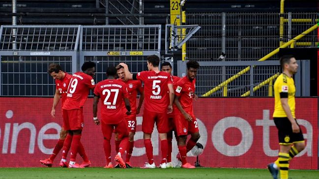Bayern Munich venció en el clásico a Borussia Dortmund y dio un gran paso hacia el título