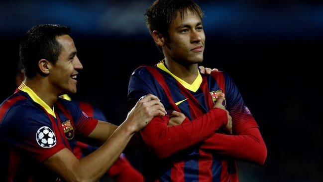 Medio inglés recordó el paso de Alexis Sánchez en FC Barcelona junto a Neymar