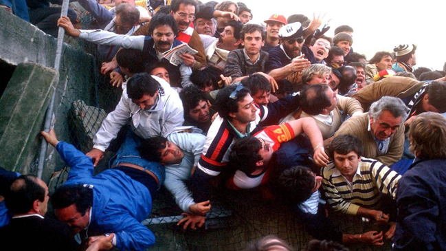 El recuerdo a 35 años de la tragedia de Heysel