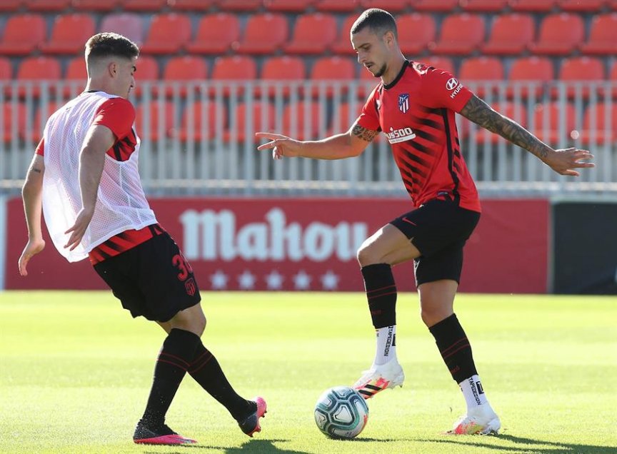 A nueve días de su reestreno, Atlético de Madrid sigue con sus entrenamientos