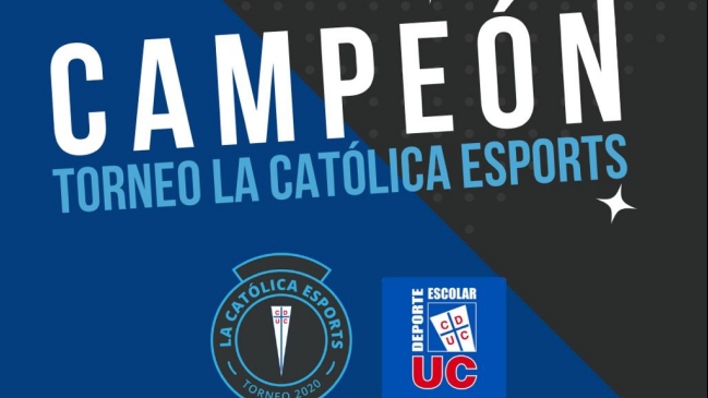 Colegio Cordillera fue campeón del Torneo La Católica eSports