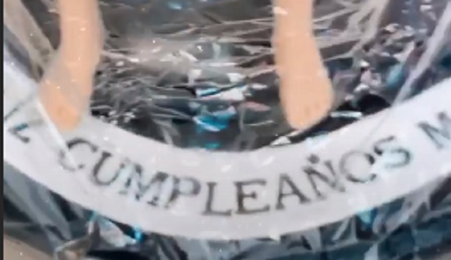 ¡Se pasó! La espectacular torta que Gala le obsequió a Mauricio Isla en su cumpleaños