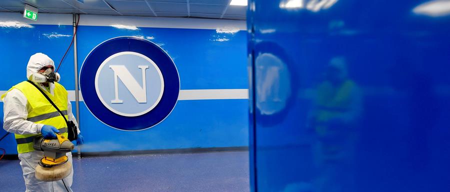 Clubes italianos respetarán un minuto de silencio en honor a víctimas del coronavirus