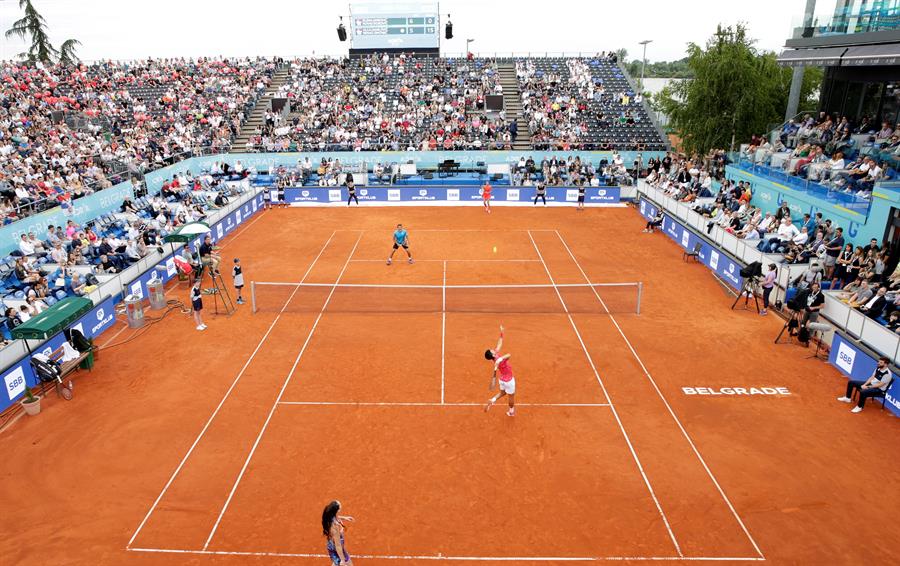 Djokovic presentó torneo a estadio lleno: “No depende de mí determinar lo que está bien o mal para la salud”