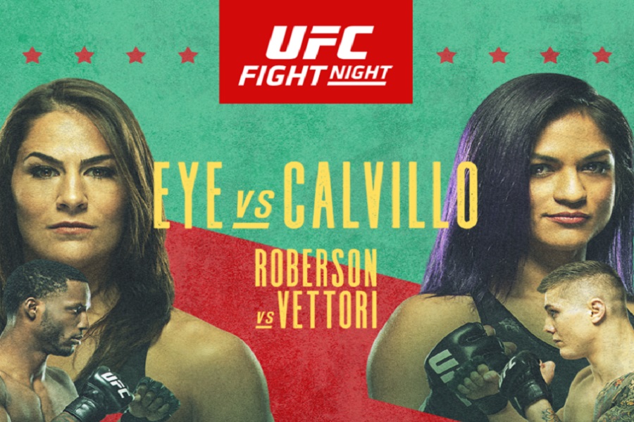 Jessica Eye y Cinthya Calvillo estelarizan este sábado el UFC Fight Night en Las Vegas