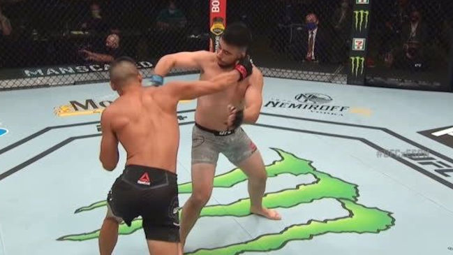 El brutal nocaut de Tyson Nam a Zarrukh Adashev en el UFC Las Vegas 2: Eye vs. Calvillo
