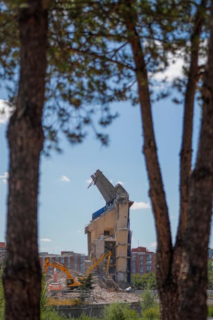 Finalizó la demolición del histórico Estadio “Vicente Calderón”