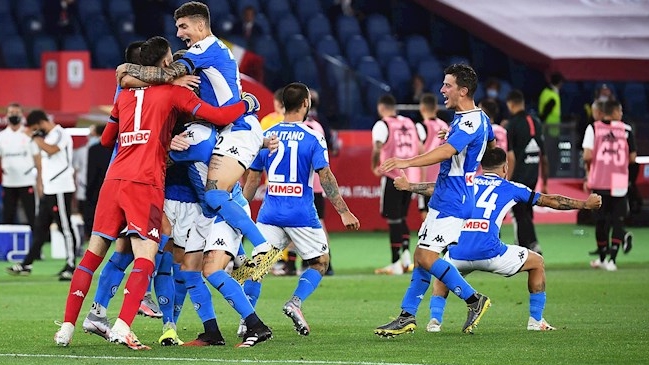 Así fue la definición a penales que le dio el título de la Copa Italia a Napoli ante Juventus