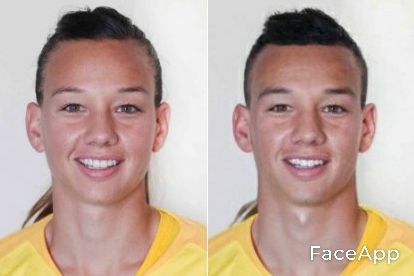 FaceApp: Así lucen las seleccionadas de la Roja Femenina con el filtro de moda