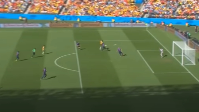 El extraordinario golazo de Tim Cahill a Holanda en Brasil 2014 está de aniversario